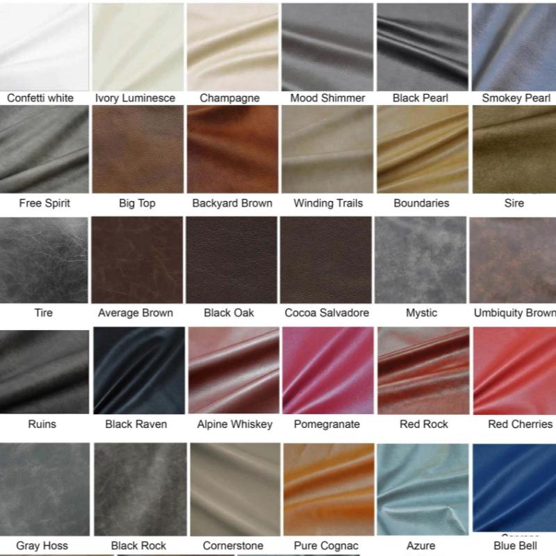 Material & Leather Selection Material & Leather Selection