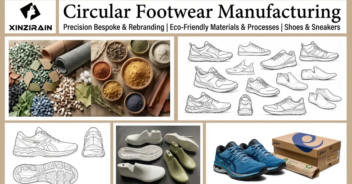 Circular Footwear Manufacturing in 2026: A Practical OEM Guide for Sustainable Production (With XINZIRAIN)