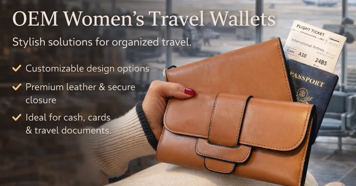 The Strategic Buyer’s Guide to Sourcing OEM Women’s Travel Wallets